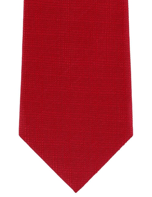 Corbata scappino clásica (+8.5 cm) "de" seda "estampado" liso "para" hombre
