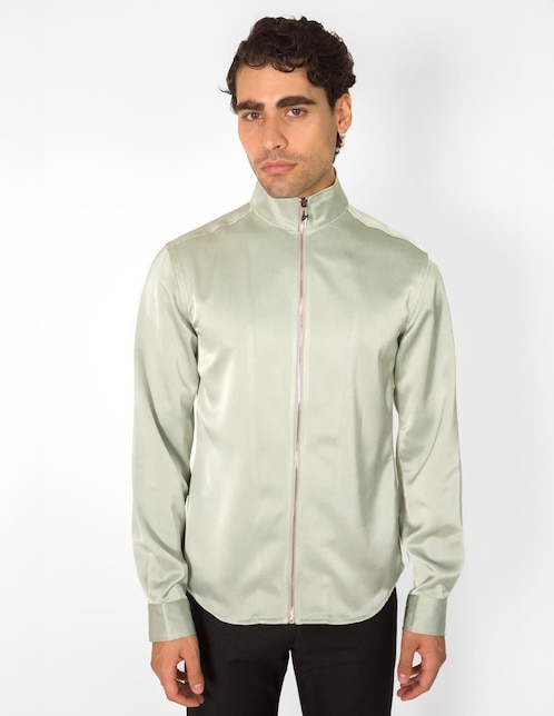 Camisa de vestir Rcano manga larga para hombre