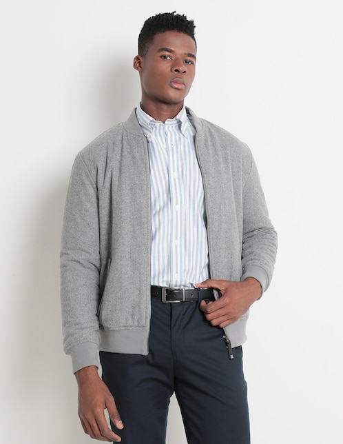 Chamarra denim Scappino con bolsillos para hombre
