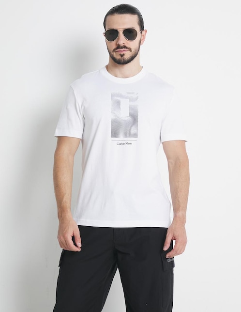 Playera Calvin Klein cuello redondo para hombre