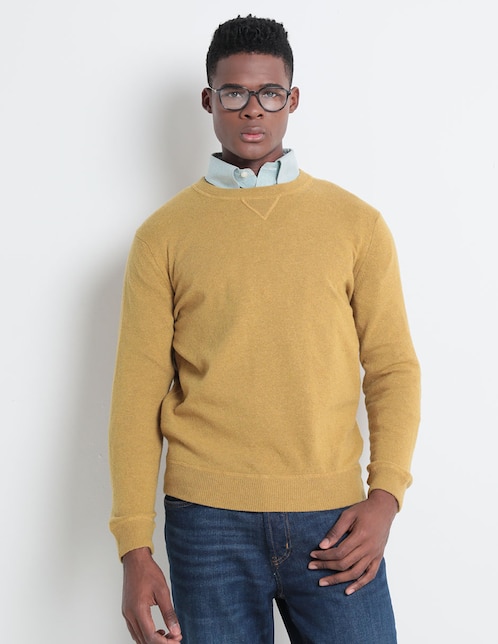 Suéter Scappino cuello redondo para hombre