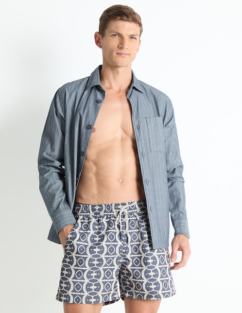 Traje de baño Oas con bolsillos para hombre