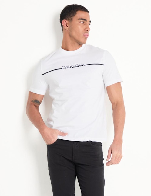 Playera Calvin Klein cuello redondo para hombre