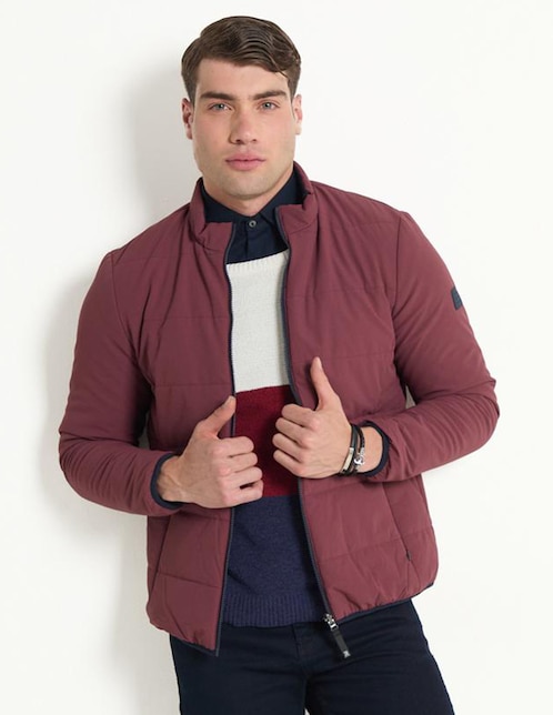 Chamarra casual Scappino con bolsillos para hombre