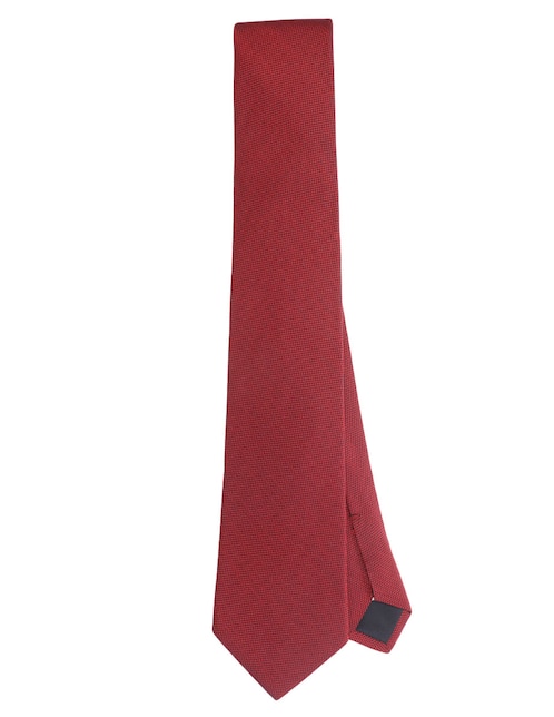 Corbata regular de seda estampada para hombre 1