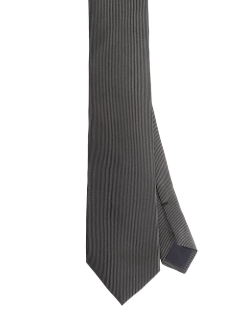 Corbata regular de seda estampado a rayas para hombre