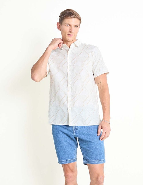 Bermuda de mezclilla para hombre 1