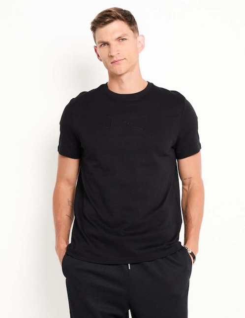 Playera Perry Ellis cuello redondo para hombre
