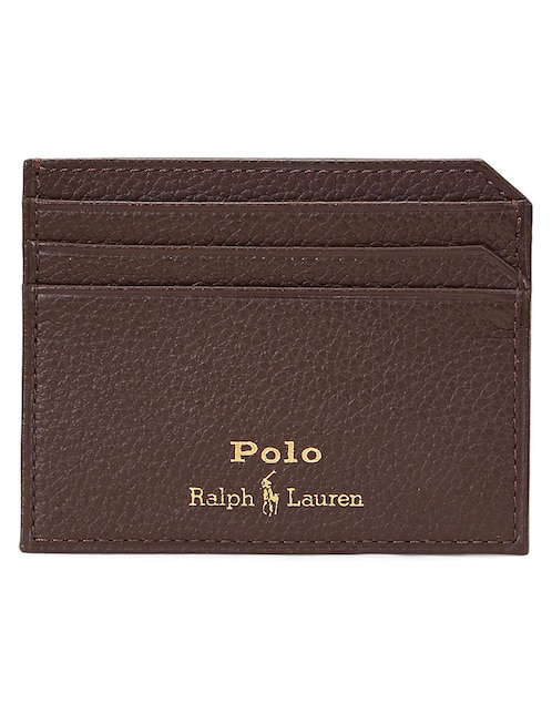 Tarjetero Polo Ralph Lauren de piel para hombre
