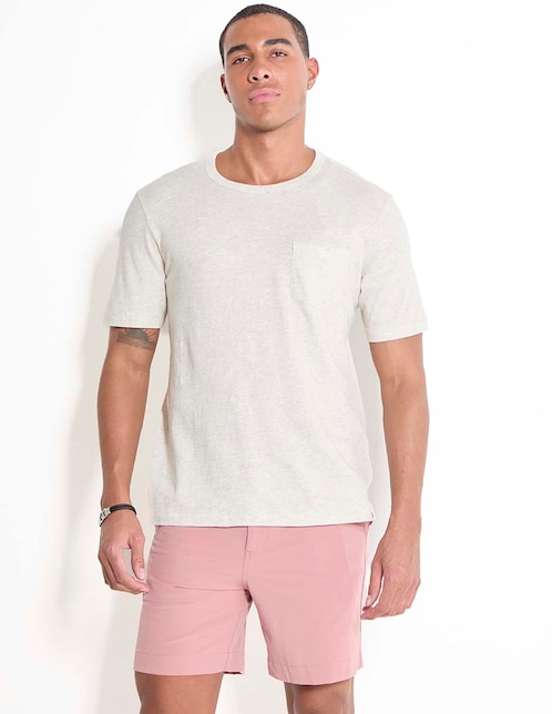 PLAYERA FAHERTY MKS2519 M/C A, M, GRIS