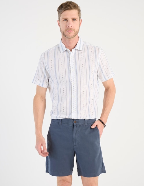 SHORT FAHERTY MBS2520, 30, AZUL MARINO