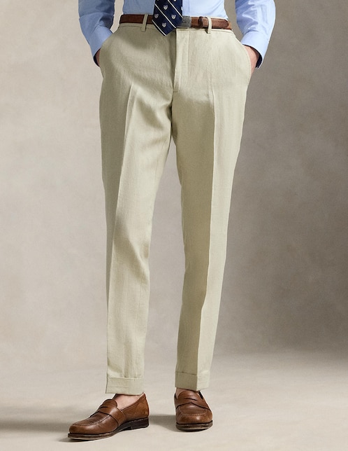 Pantalón de vestir slim Polo Ralph Lauren de algodón para hombre