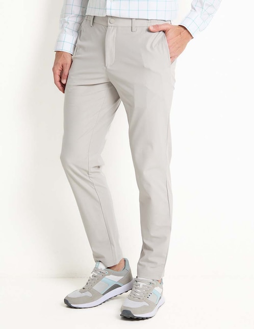 Pantalón chino recto para hombre