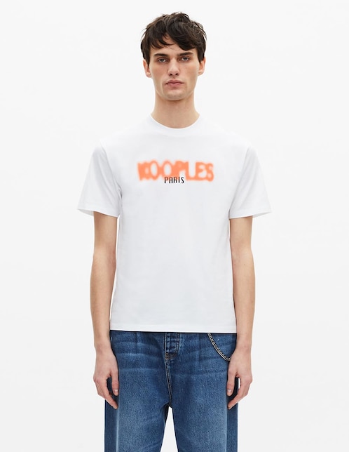 Playera The Kooples cuello redondo para hombre