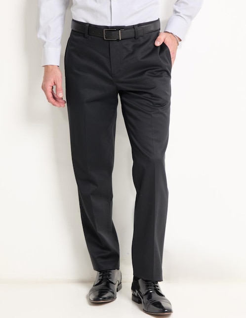 Pantalón business casual de vestir regular Brooks Brothers de algodón para hombre