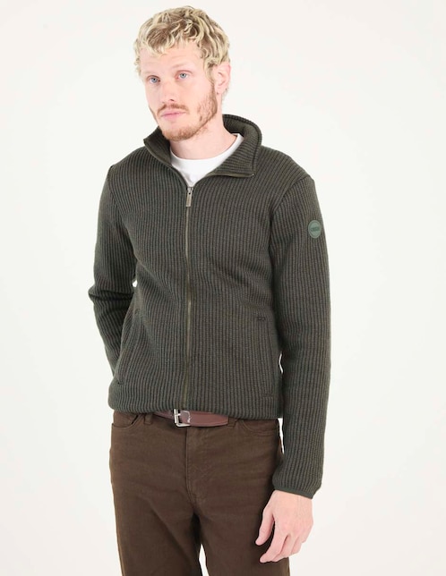 Chamarra con bolsillos para hombre 1