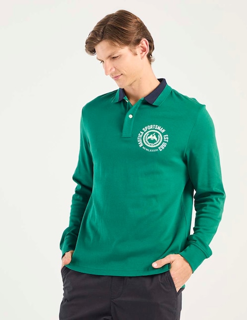 Playera tipo polo para hombre 1
