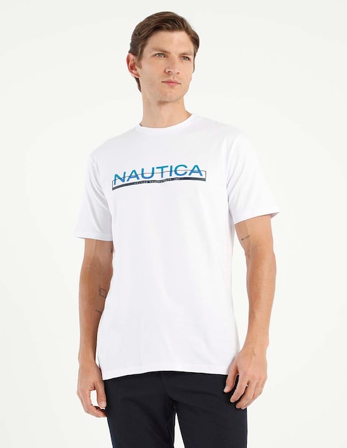 Playera cuello redondo para hombre