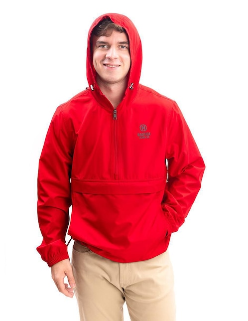 Chamarra casual Nautica Jeans con bolsillos para hombre