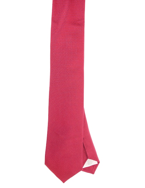 Corbata regular de seda estampada para hombre 1