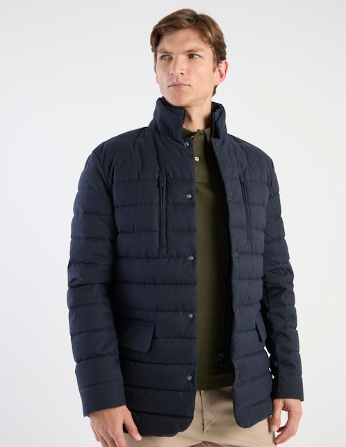 Chamarra acolchada Save The Duck con bolsillos para hombre