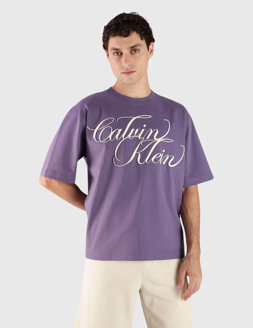 Playera Calvin Klein cuello redondo para hombre
