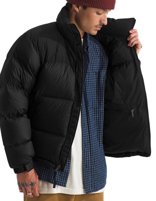 Chamarra casual capitonada para hombre