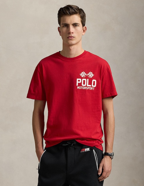Playera Polo RL cuello redondo para hombre