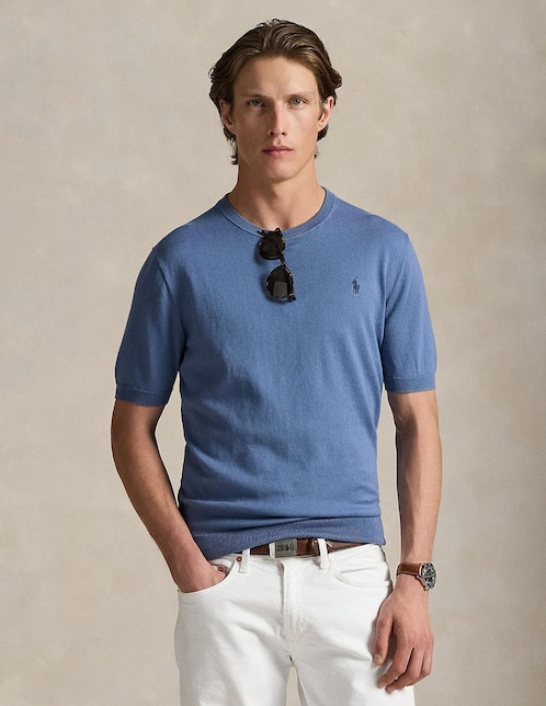 Playera Polo RL cuello redondo para hombre