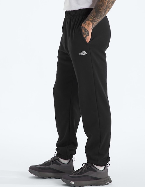 Jogger regular estampado liso con bolsillos para hombre 1