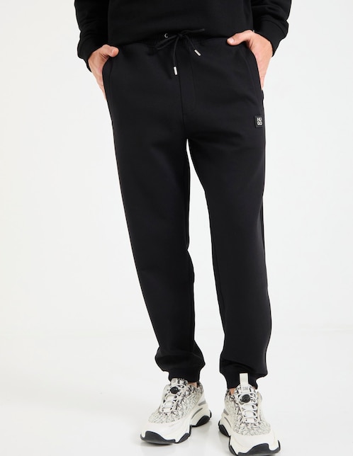 Pants regular Hugo con agujeta para hombre
