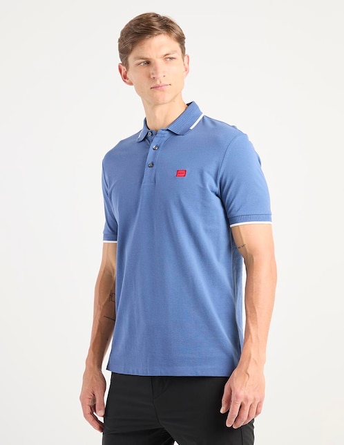 Playera tipo polo Hugo para hombre