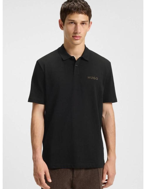 Playera tipo polo hugo para hombre