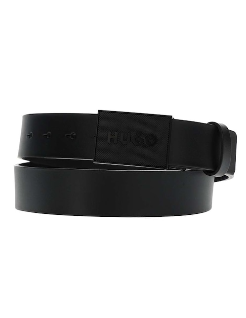 Cinturón Hugo de piel para hombre