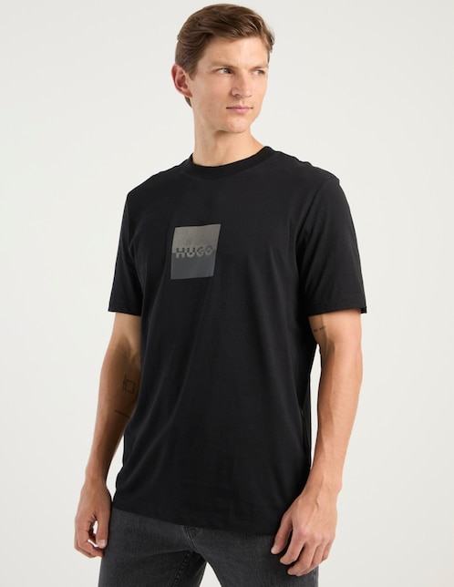 Playera Hugo cuello redondo para hombre