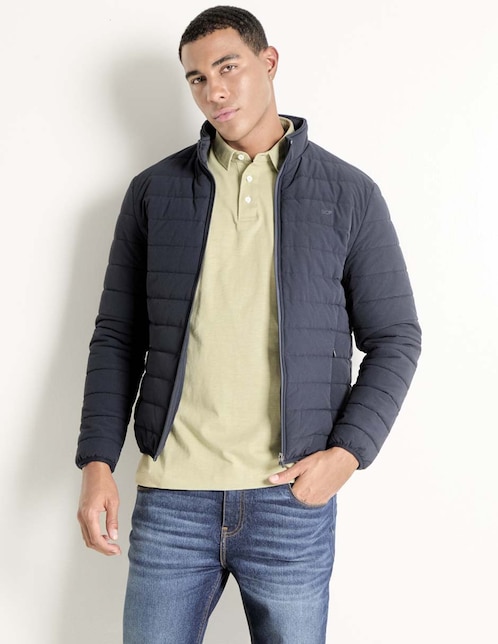 Chamarra casual Scappino capitonada para hombre