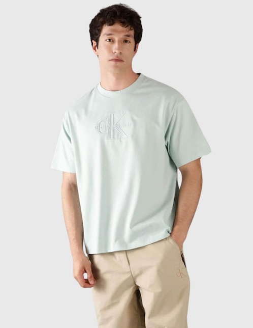 Playera Calvin Klein Jeans cuello redondo para hombre
