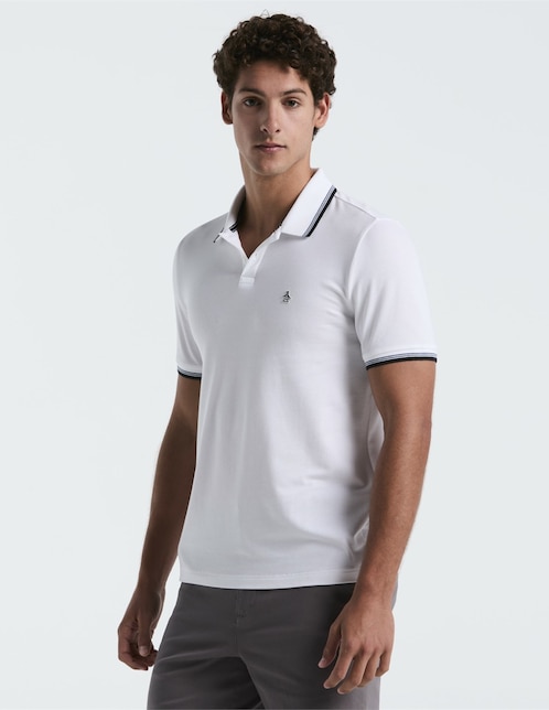 Playera tipo polo polos penguin para hombre 1
