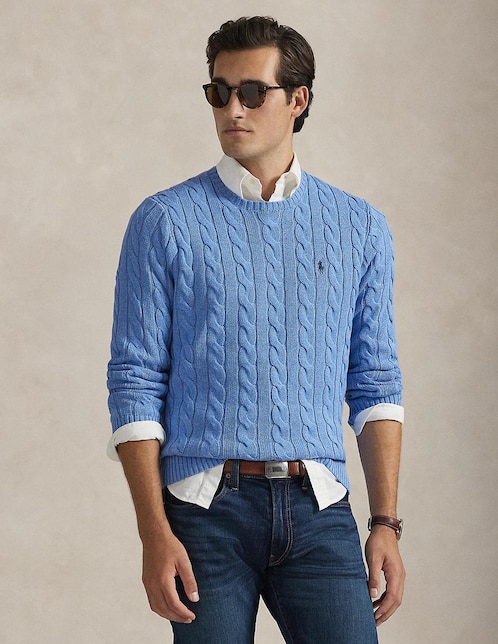 Suéter Polo Ralph Lauren cuello redondo para hombre