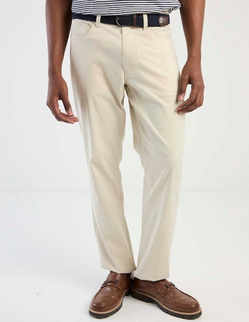 Pantalón recto Polo Ralph Lauren de algodón para hombre