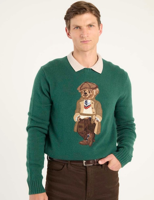 Suéter Polo Ralph Lauren cuello redondo para hombre