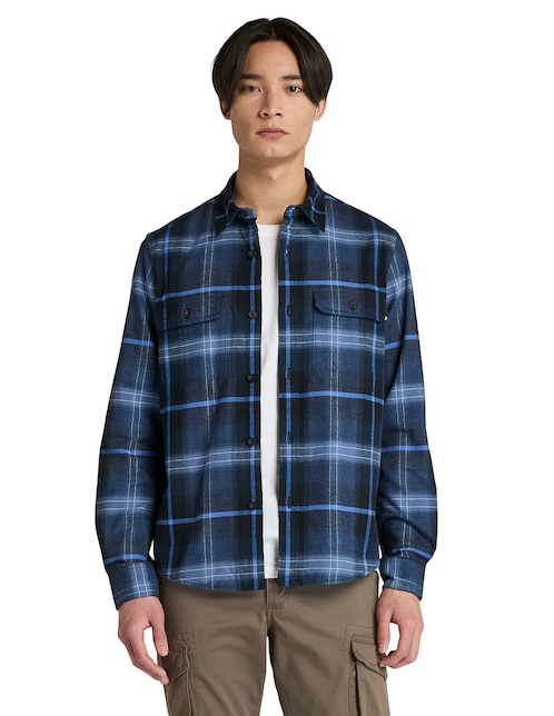 Camisa casual Timberland de algodón manga larga para hombre