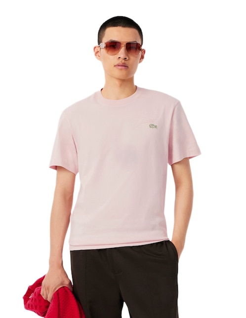 Playera Lacoste Welcoming the Cold cuello redondo para hombre