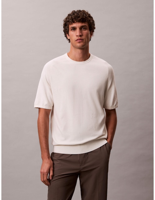 CALVIN KLEIN Playera Calvin Klein cuello redondo para hombre