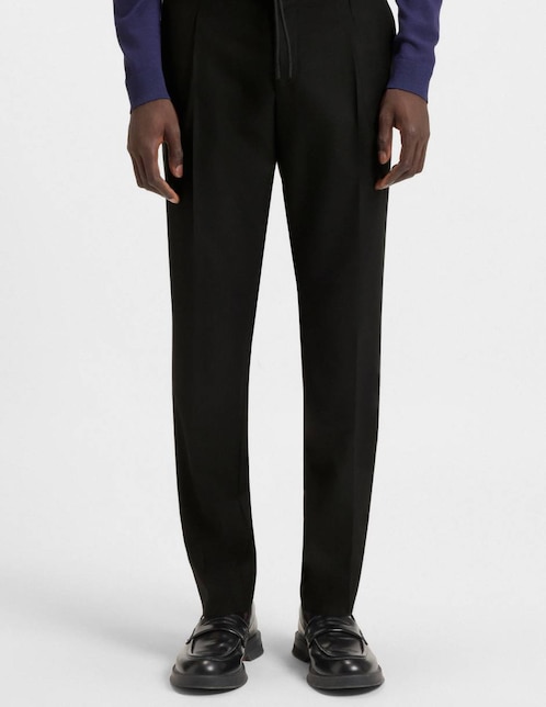 Pantalón de vestir slim Hugo de lana para hombre