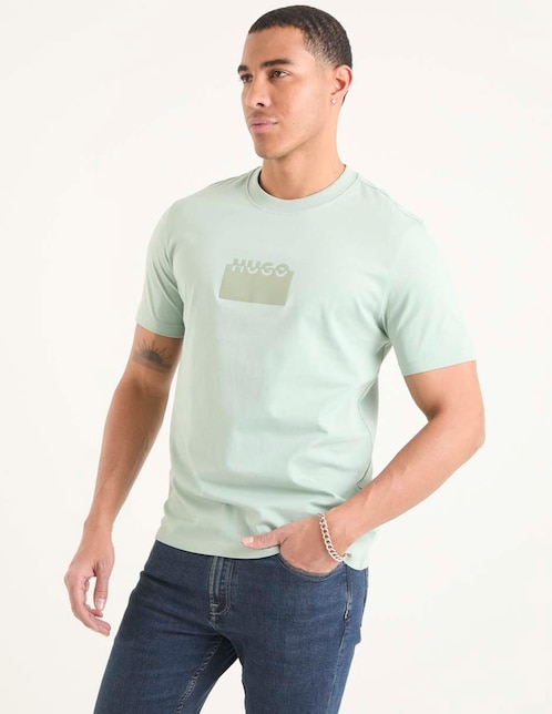 Playera Hugo cuello redondo para hombre