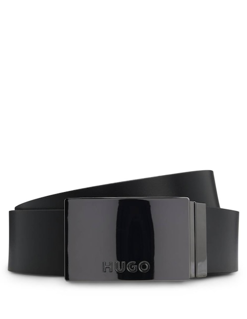 Cinturón Hugo de piel para hombre