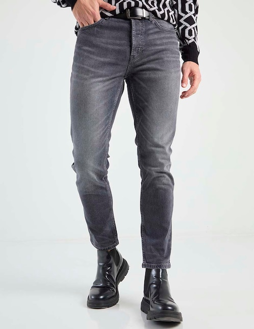 HUGO Jeans straight Hugo lavado obscuro para hombre