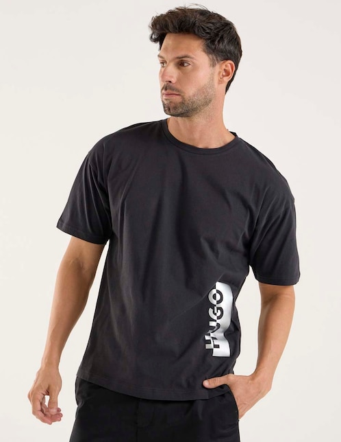 Playera Hugo cuello redondo para hombre