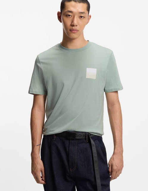 Playera Hugo W25 cuello redondo para hombre